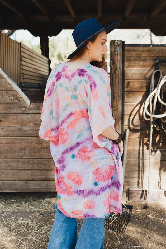 Daydream Tie Dye Cover Up