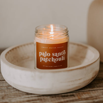 Palo Santo Patchouli 9 oz Soy Candle