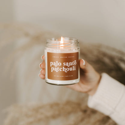 Palo Santo Patchouli 9 oz Soy Candle