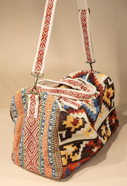 Handmade Ethnic Motif Destiny Duffel Bag