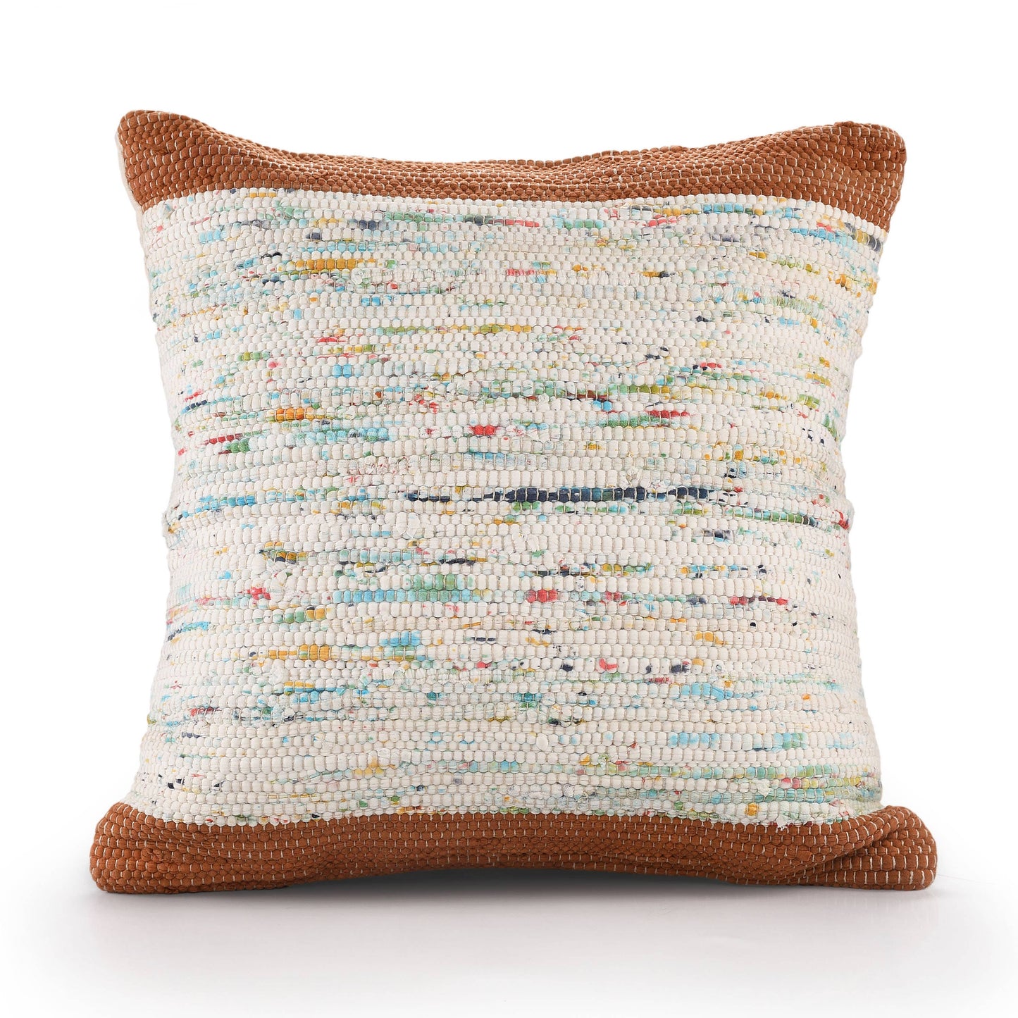 Ravina Handwoven Modern Abstract Cotton Throw Pillow