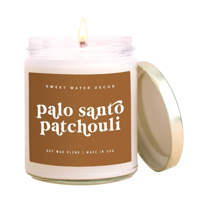 Palo Santo Patchouli 9 oz Soy Candle